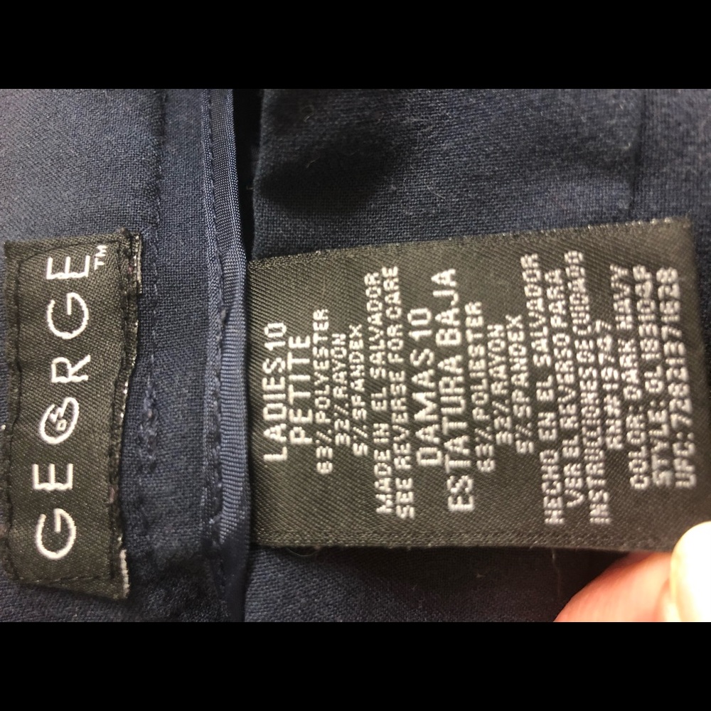 George Straight Leg Slacks - Picture 3 of 3